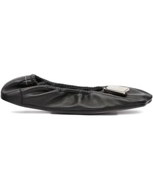 MM6 by Maison Margiela Ballet Shoe - Black