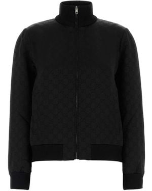 Gucci Jacquard Sweatshirt Viscose - Black