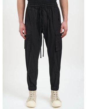 Thom Krom Cargo Jogger Pants - Black