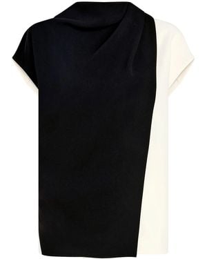 Proenza Schouler Acetate Polyester Elsa Top - Black