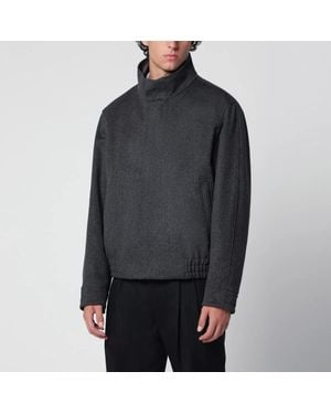 Lardini Zip-Up Jacket - Grey