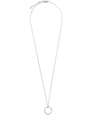 Maison Margiela Ring Necklace - White