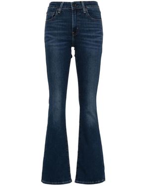 Levi's 725 High Rise Bootcut Wave Dark - Blue
