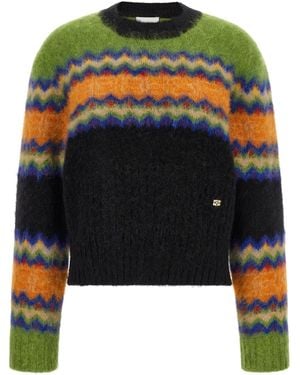 Ganni 'Fair Isle' Jumper - Black