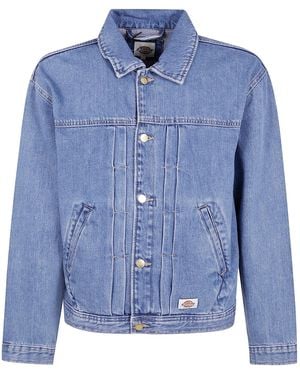 Dickies "Selvedge Pleated" Denim Jacket - Blue