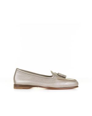ローファー・オックスフォード SANTONI Woman Loafers Pink WUQY59818BIASLHO P24 SANTONI(サントーニ)のレディース ローファー・オックスフォード