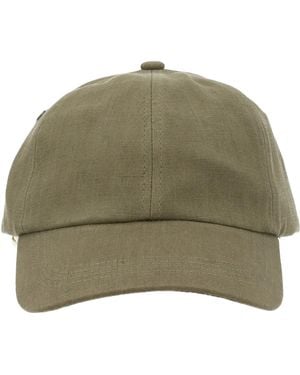 Paul Smith Linen Hat - Green