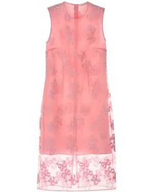 Cecilie Bahnsen Polyester Gown With Silk-Blend Lining - Pink