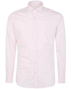 Tintoria Mattei 954 New Cotton Stretch Shirt - Pink