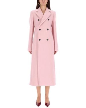 Max Mara Doublebreasted Coat - Pink