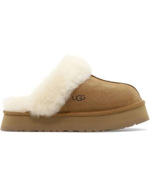 UGG "Disquette" Slippers - Brown