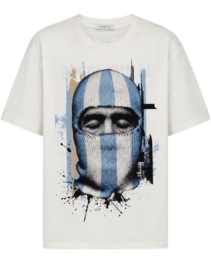 ih nom uh nit T-Shirt D10S Limited Edition La Mano De Dios - White