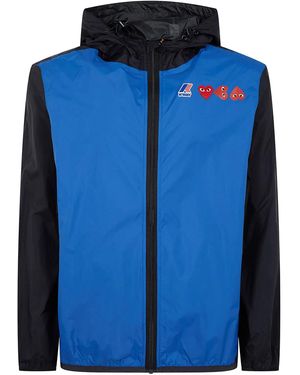COMME DES GARÇONS PLAY Jacket - Blue