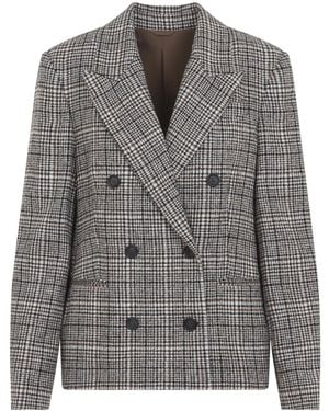 Brunello Cucinelli Tabacco Jacket - Gray