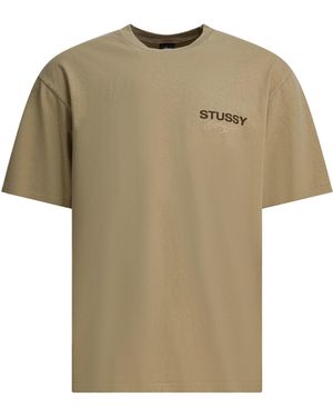 Stussy Cotton T-Shirt - Gray