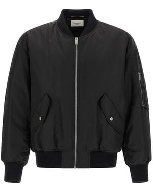 Saint Laurent Serge Bomber Jacket - Black