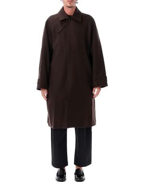 Studio Nicholson Cabo Wool Coat - Black