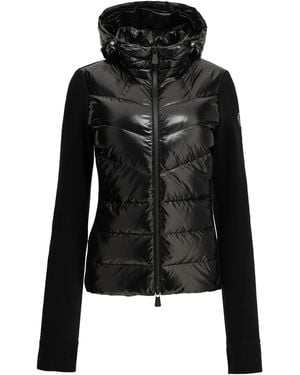 Moncler Padded Zip-Up Sweatshirt - Black