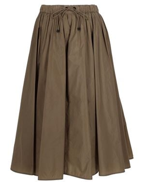 Max Mara Gonna Midi Lonza - Brown