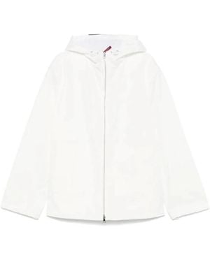 Gucci Zipper Sweatshirt Web - White