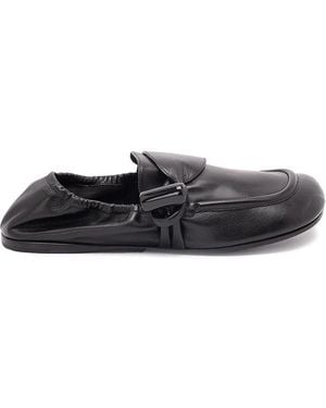 Loewe 'Toggle' Loafers - Gray