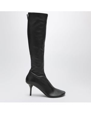 Acne Studios Leather Knee-High Boots - Black