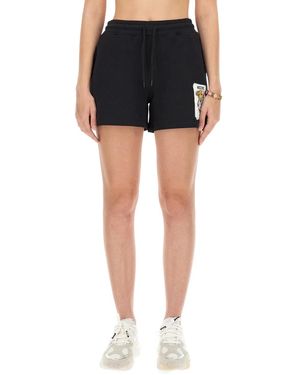 Moschino Sweatshirt Shorts - Black