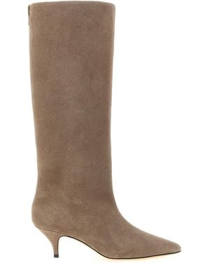 Fabiana Filippi High Suede Boots - Brown