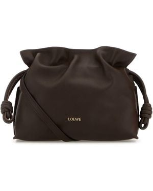 Loewe Flamenco Clutch Mini - Brown