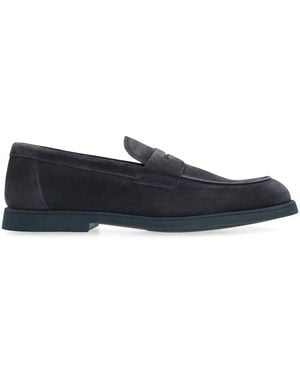 Doucal's Suede Loafers - Black