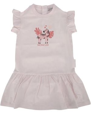 Moncler Jr Dress - Pink