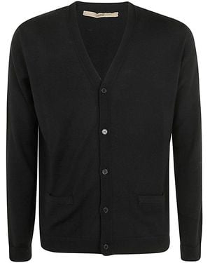 Nuur V-Neck Cardigan - Black