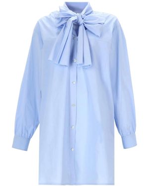Moschino Gown With Ribbon - Blue