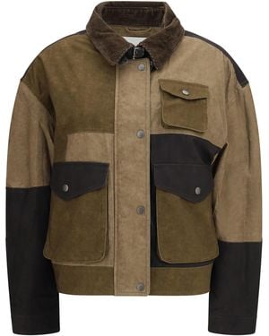 Isabel Marant Risla Cotton Jacket - Brown