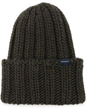 Woolrich Chuncky Beanie - Black