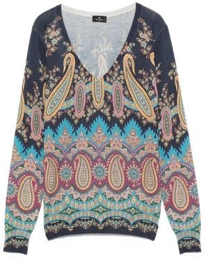 Etro Jersey - Blue