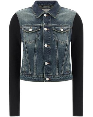 Coperni 'Hybrid Rib Denim' Jacket - Blue