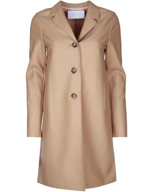 Harris Wharf London Boxy Coat Light Pressed Wool - Natural