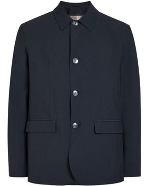 Herno Polyamide Polyester Elastane Jacket - Blue