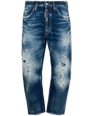 DSquared² Pants 5 Pockets - Blue