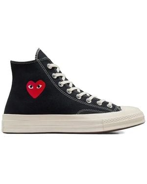 COMME DES GARÇONS PLAY "Chuck Taylor 70 Small Heart High Top" Trainers - Blue