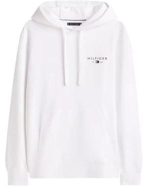 Tommy Hilfiger Brand Love Small Hilfiger Hoodie - White