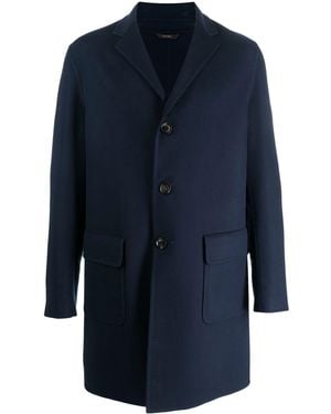 Colombo Single Breasted Fw22 Jacket For - Blue