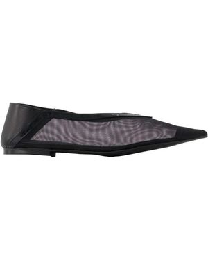 Anine Bing Aneka Babouche Ballerinas - Black