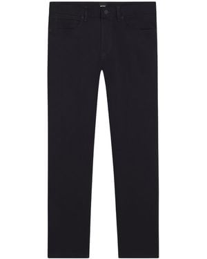 BOSS Viscose Polyester Elastane Pants - Blue