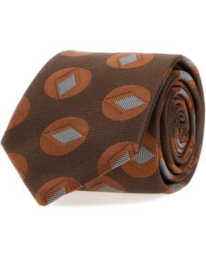 Giorgio Armani Necktie - Brown