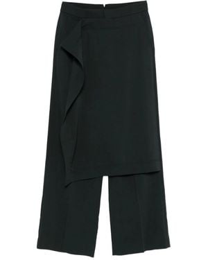 Ami Paris Wool Trousers - Black