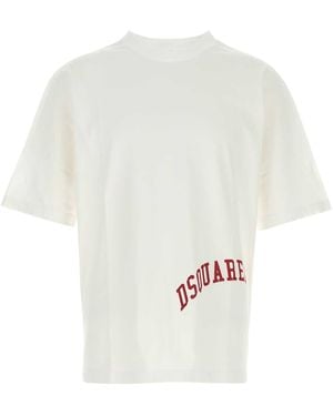 DSquared² Cotton T-Shirt - White