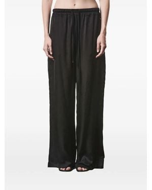 Thom Krom Wide Leg Pants - Black