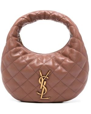 Saint Laurent Icarino Handbag - Brown